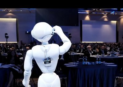Robots on stage for innovation event